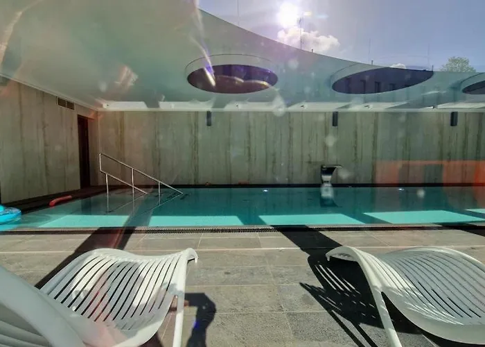 Gold Luxury Romantic Private Jacuzzi & Sauna Apartment Kolberg